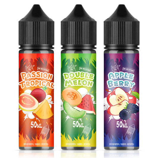 FURUN E Liquid Collection 3 x 50ml Shortfill No Nicotine 70/30