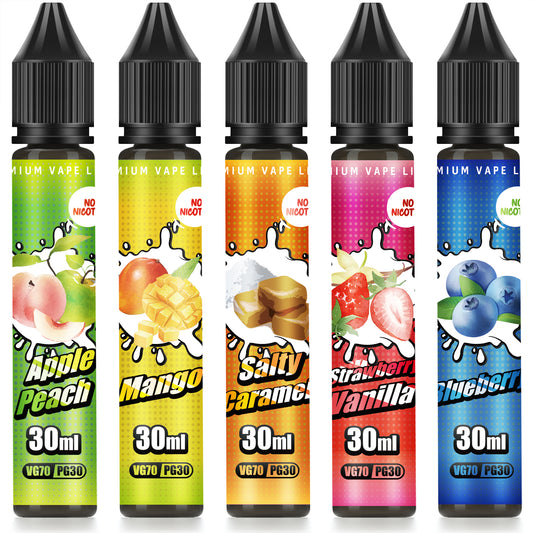 DBL E Liquid Collection 5 x 30ml No Nicotine 70/30