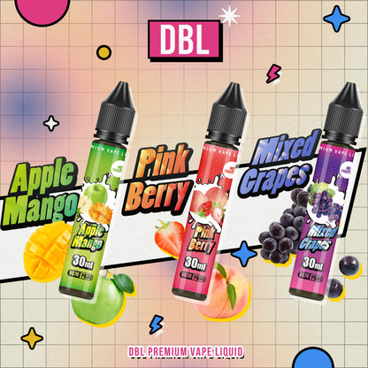 DBL E Liquid Collection 5 x 30ml No Nicotine 70/30