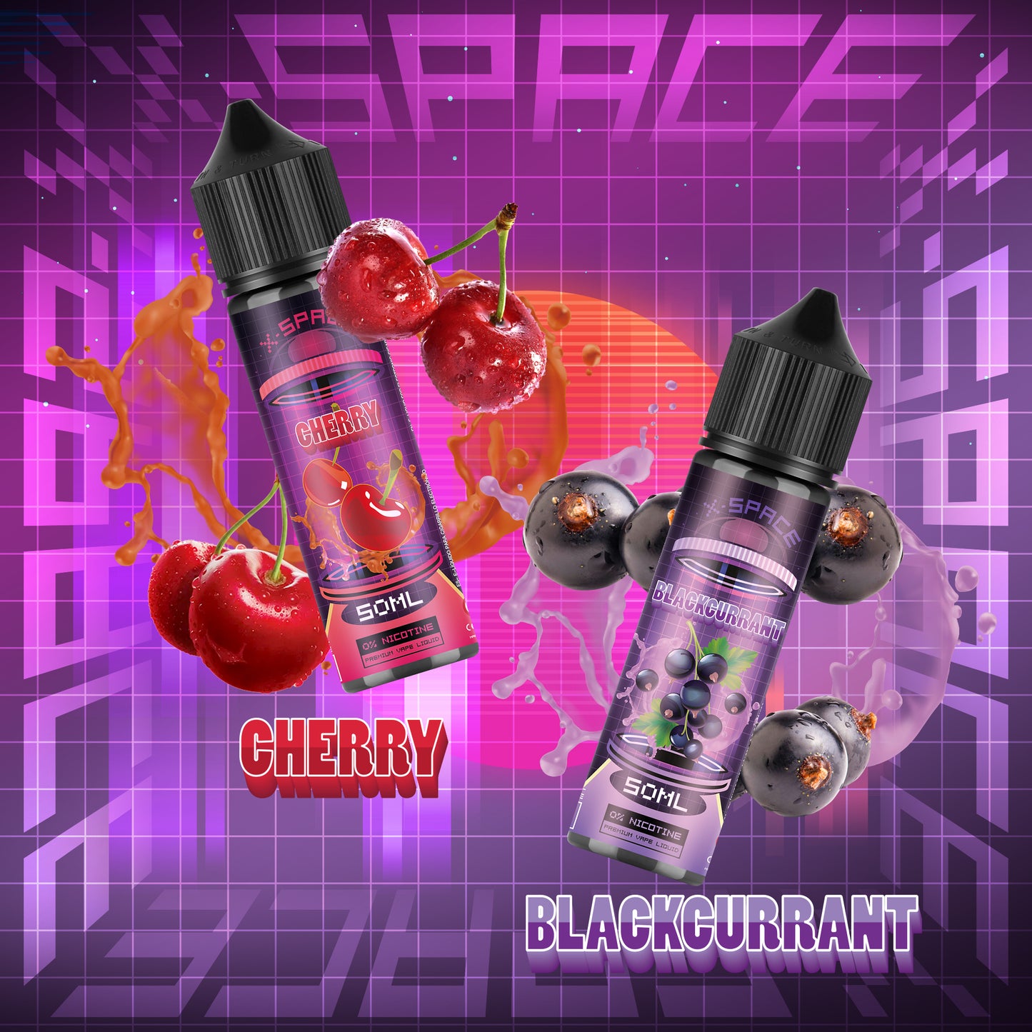 X-SPACE E Liquid Collection 4 x 50ml Shortfill No Nicotine 70/30