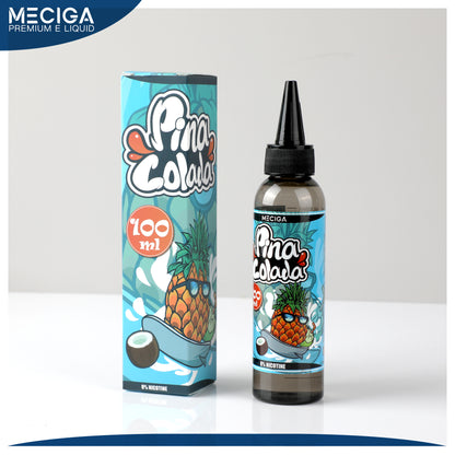 MECIGA Pineapple Coconut E Liquid No Nicotine 70/30 - 100ml