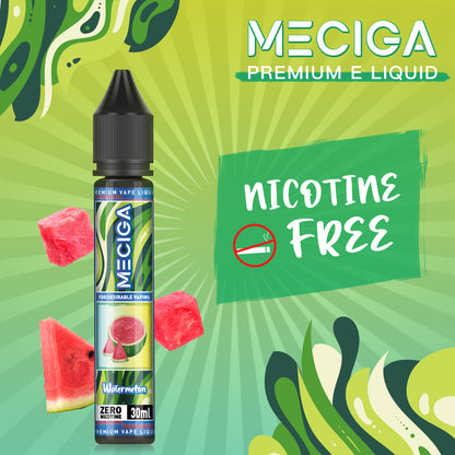 MECIGA E Liquid No Nikotin, 5x30ml , 70VG/30PG