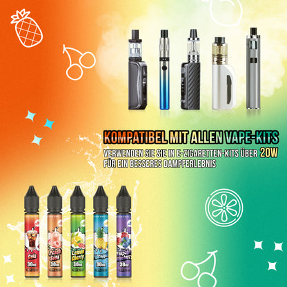 DBL E Liquid Collection 5 x 30ml No Nicotine 70/30