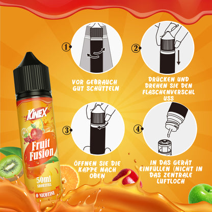 KINEX E Liquid Collection 3 x 50ml Shortfill No Nicotine 70/30