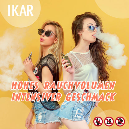 IKAR E Liquid Collection 6 x 10ml No Nicotine 70/30