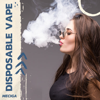 MECIGA EO5 Plus 0% Zero Nicotine Disposable -  5 Pack