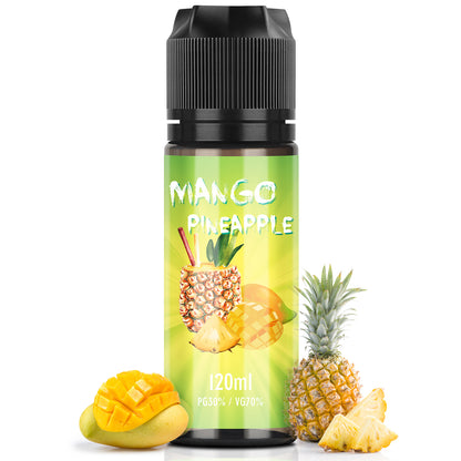 MECIGA Mango Pineapple E Liquid No Nicotine 70/30 - 120ml