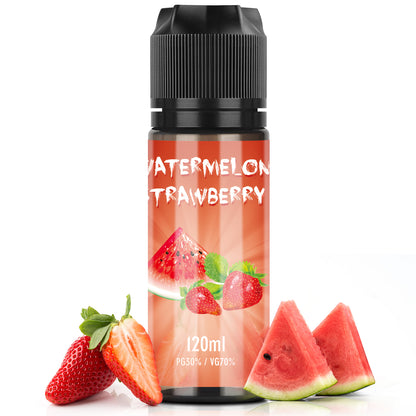 MECIGA Watermelon Strawberry E Liquid No Nicotine 70/30 - 120ml