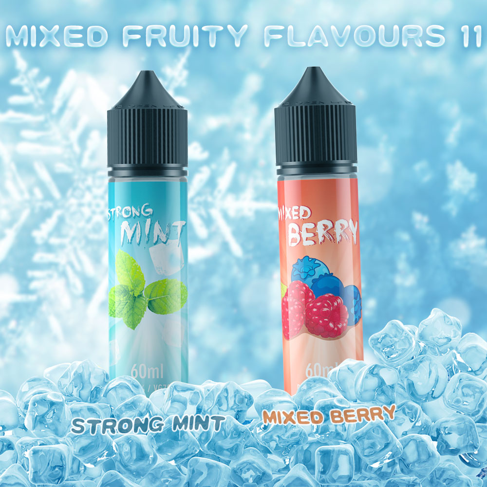 MECIGA E Liquid Collection 5 x 60ml No Nicotine 70/30